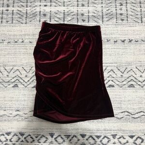 NWOT Lulus Satin Skirt